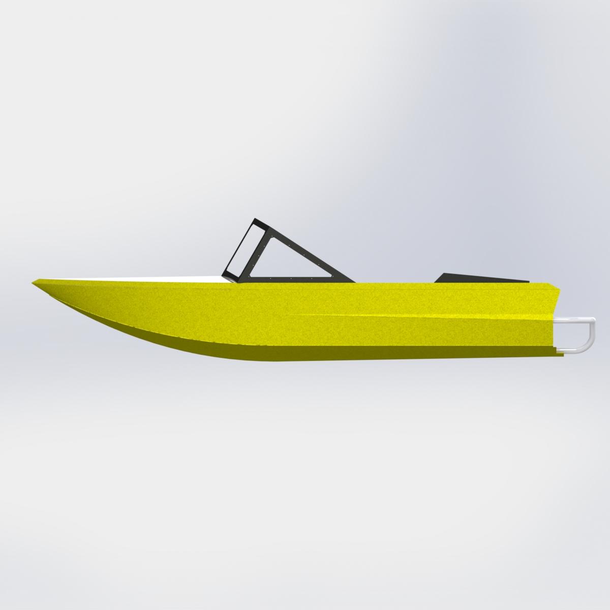 Endeavor-yellow-mini-jet-boats-E72-SIDE-australia