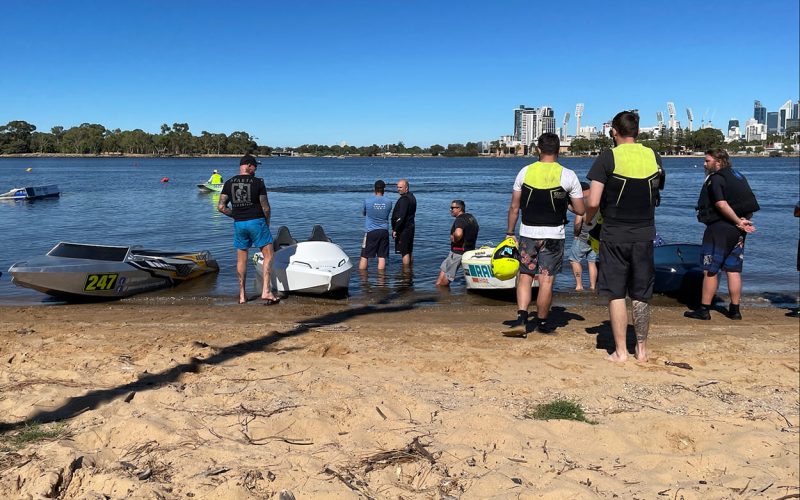Mini Jet Boats – Docked mini boats Mini Jet Boats - Docked mini boats